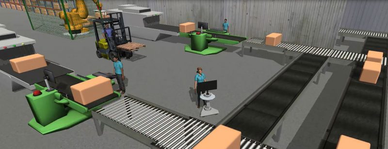 Fonte: FlexSim - Simulação de equipamentos de produção 